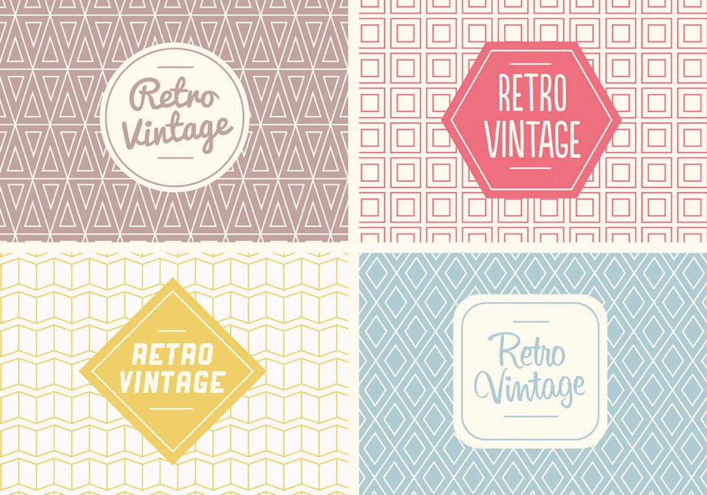 Free Seamless Vintage Pattern Vector Free Vector and Free SVG