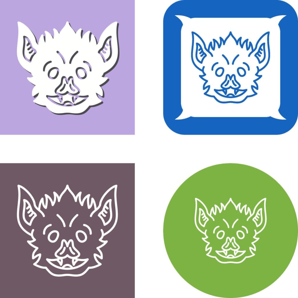 Bat Icon Design Stock Free