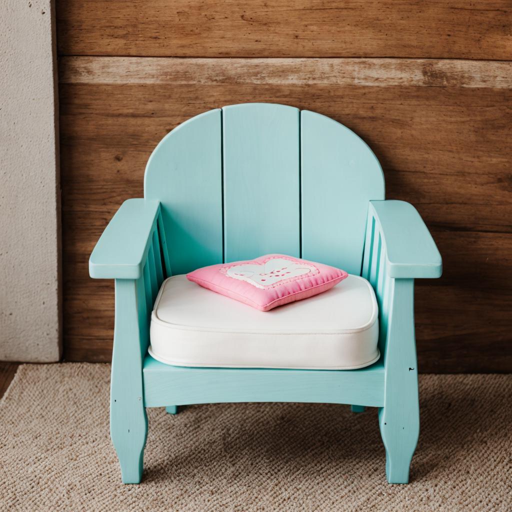 Chair for kids cute by @ai_generated