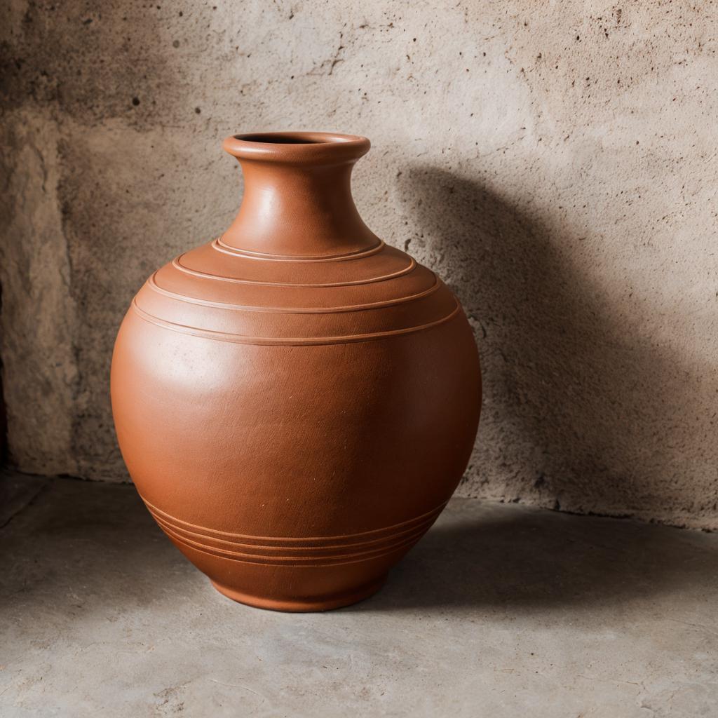 A beautiful brown clay by @ai_generated