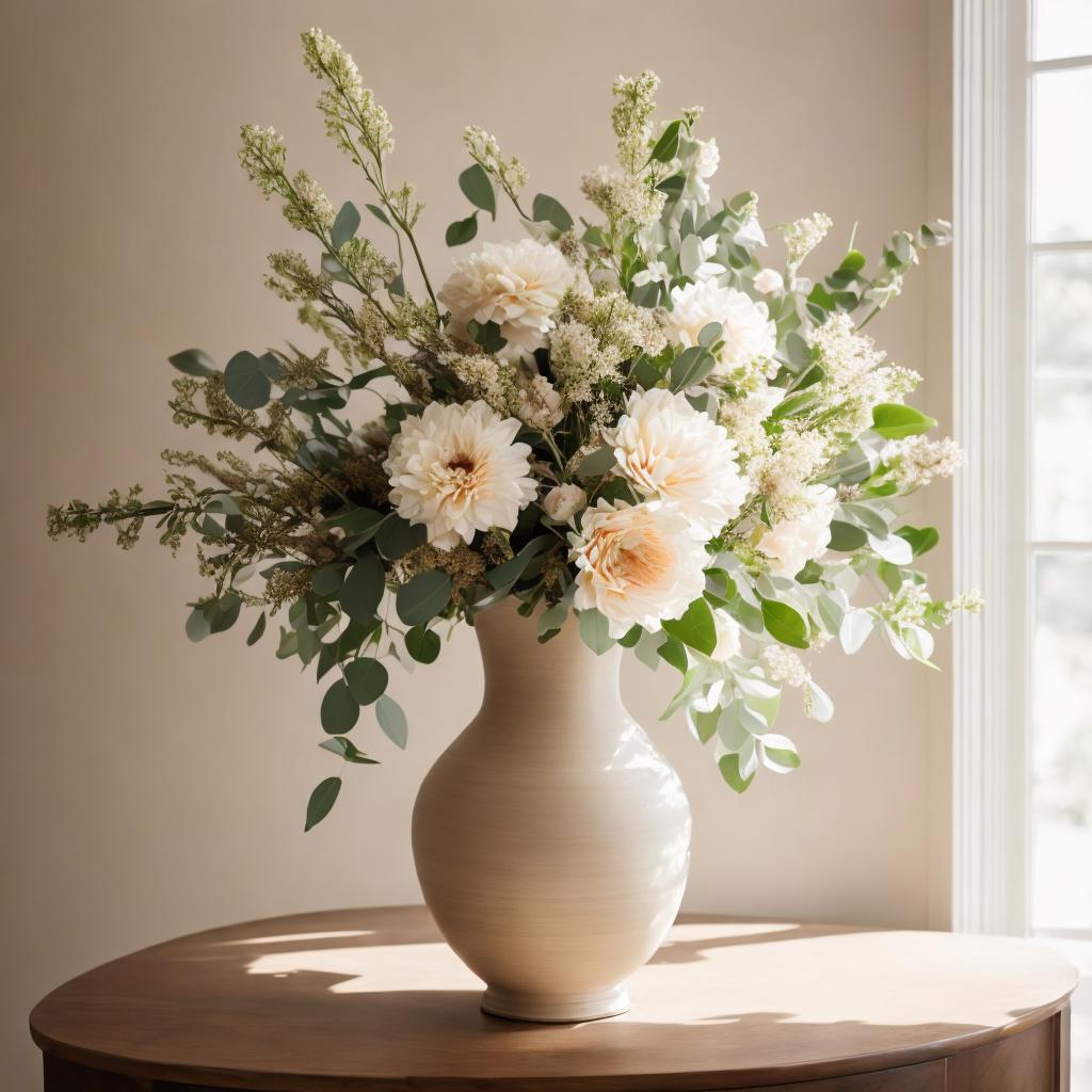 Beautiful flower arrangement, elegant by @ai_generated