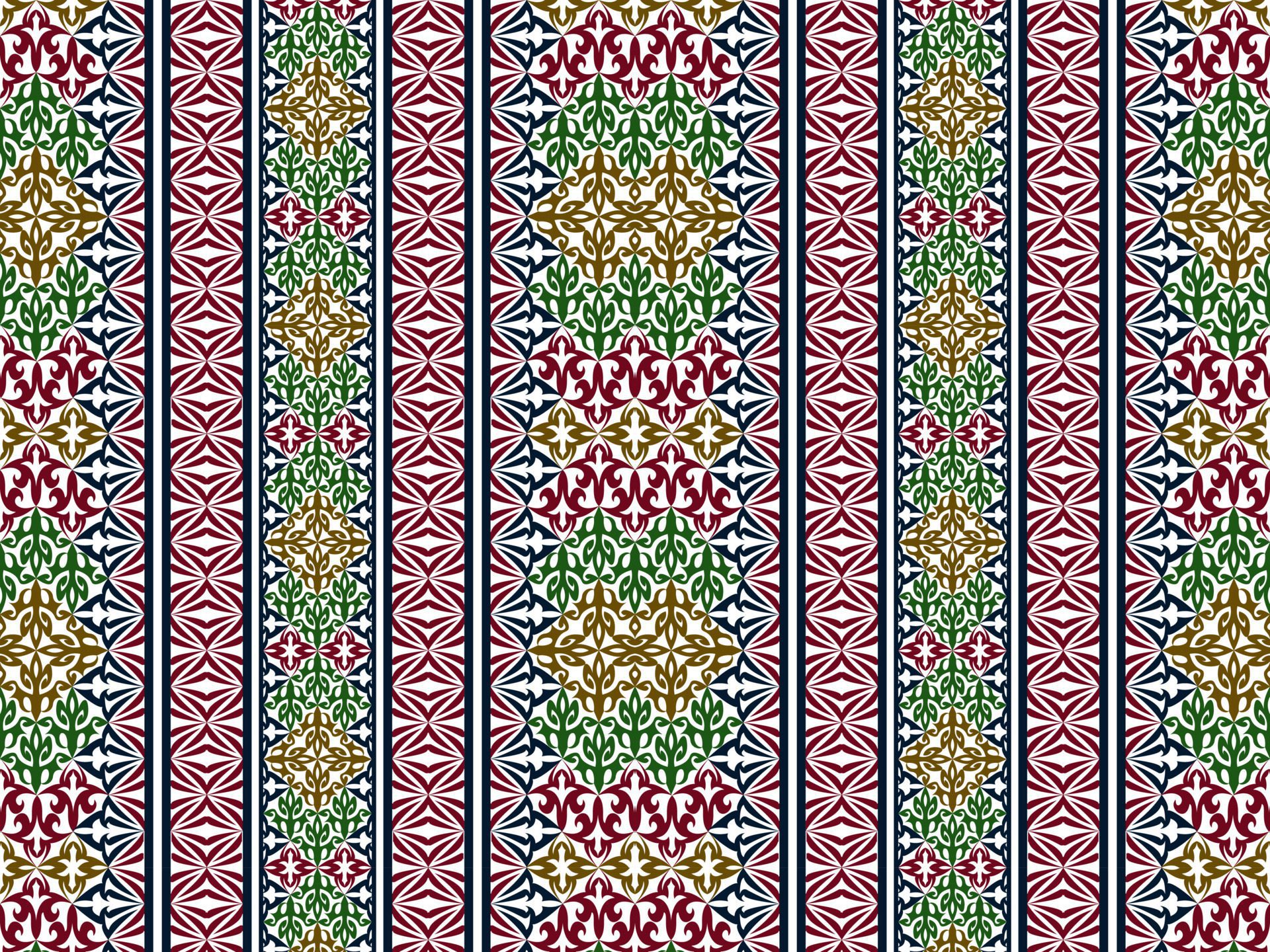 elegant ethnic pattern background Free Vector