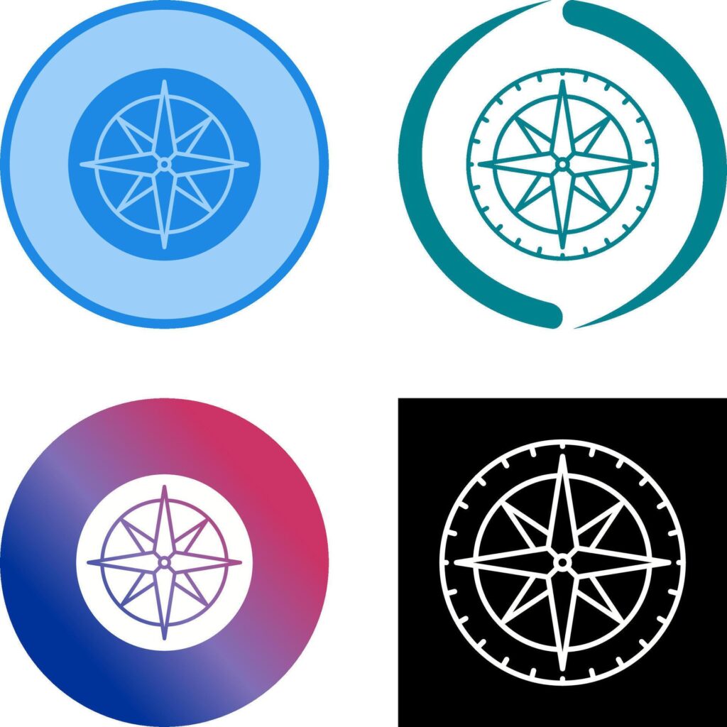 Compass Icon Design Stock Free