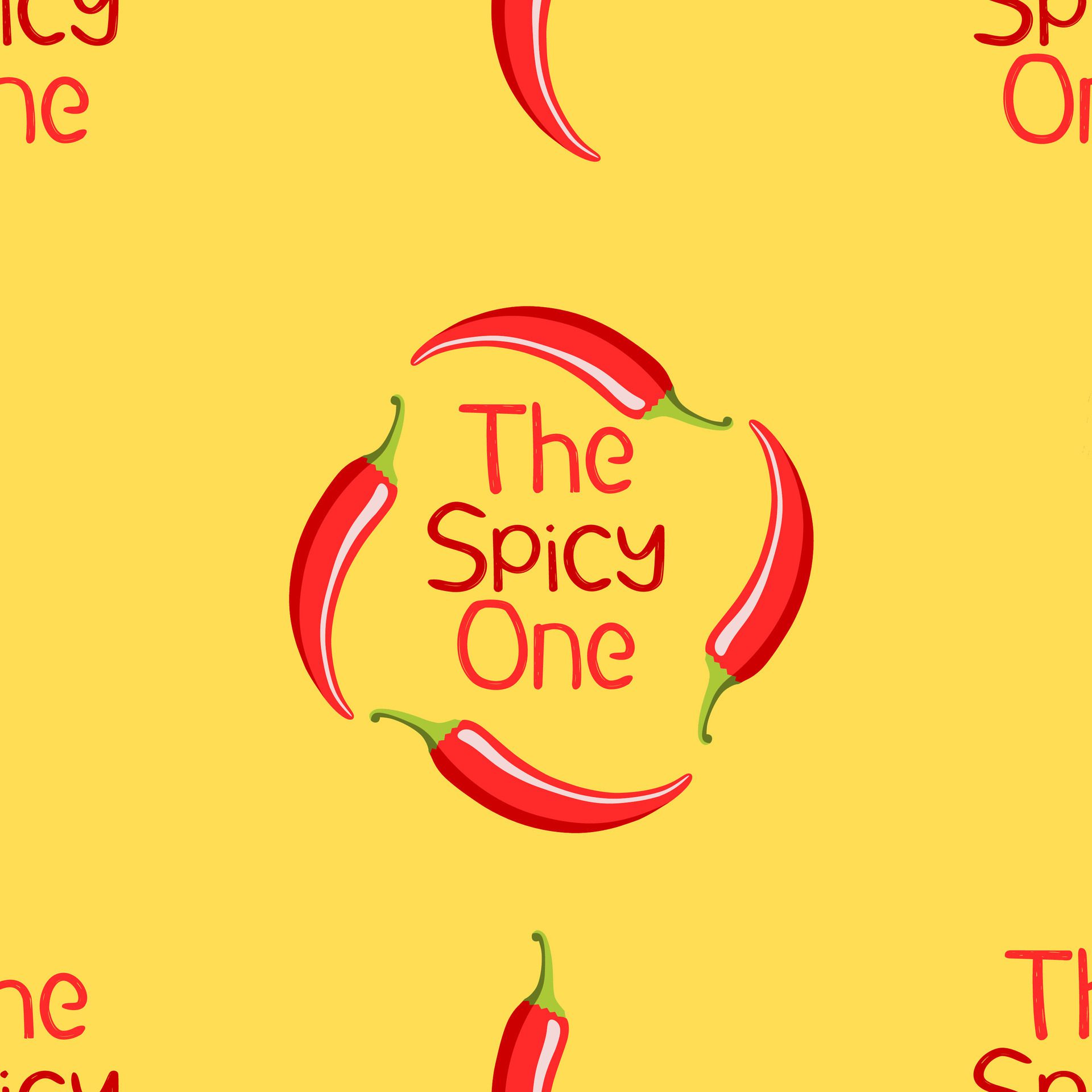 a seamless pattern with chili icons. Suitable for decorating restaurants or vegetable and fruit shops Free Vector