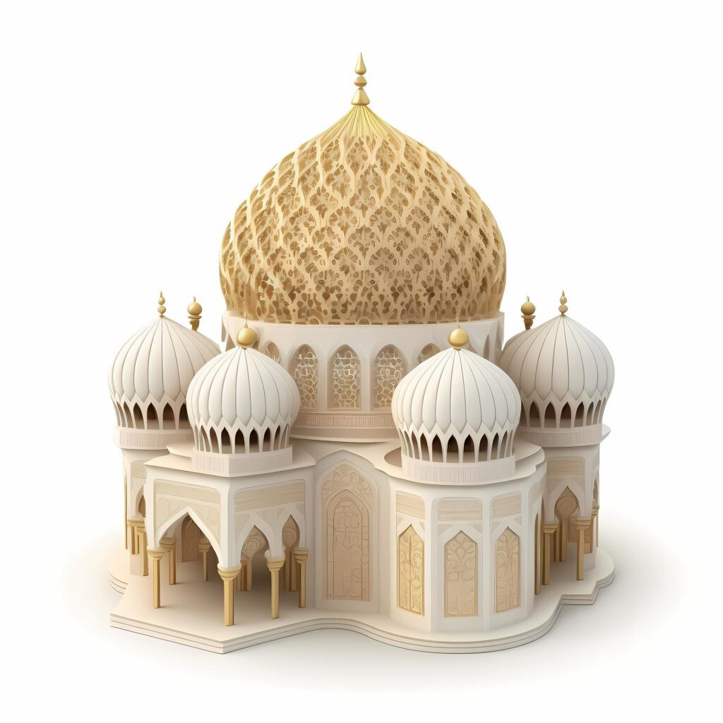 mosque AI Generated Stock Free