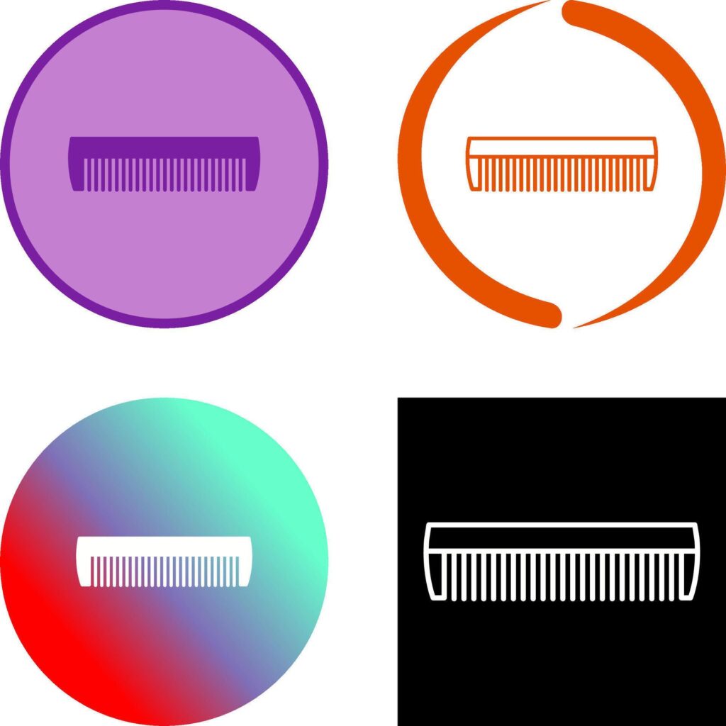 Comb Icon Design Stock Free