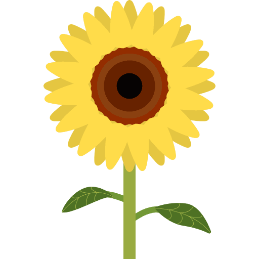 Summer, sunflower, plant icon