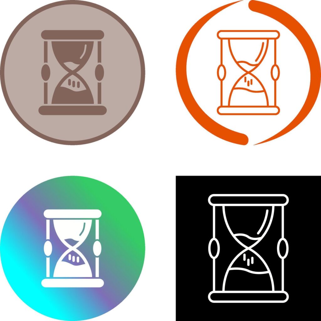 Hourglass Icon Design Stock Free