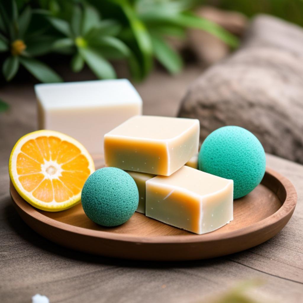 Soap product photoshoot with by @ai_generated