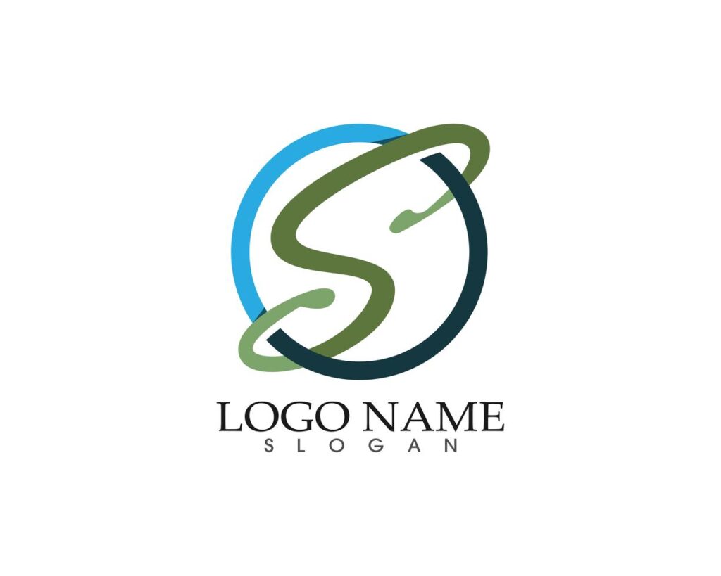 S logo symbols template vector icons Stock Free