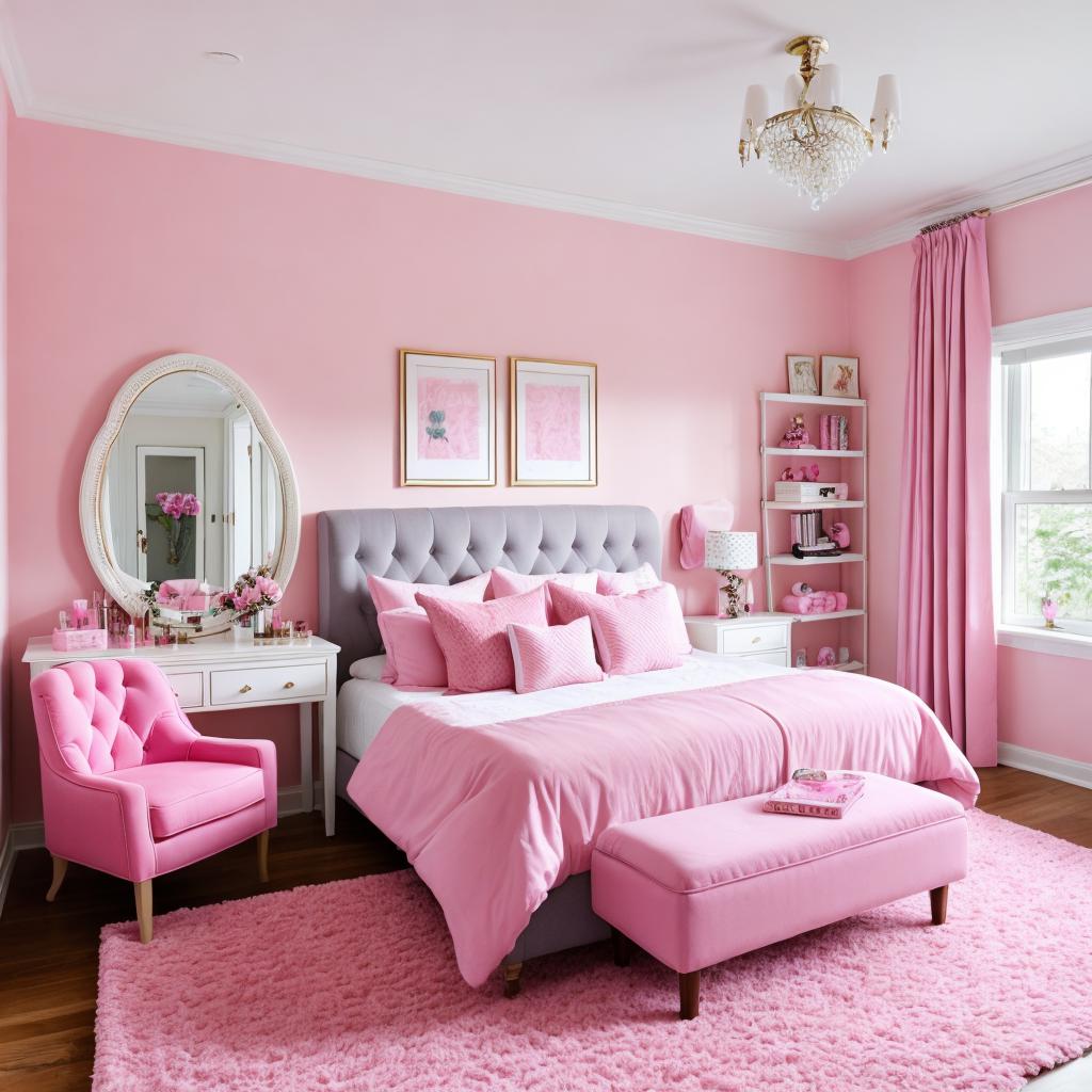 A very preppy room by @ai_generated