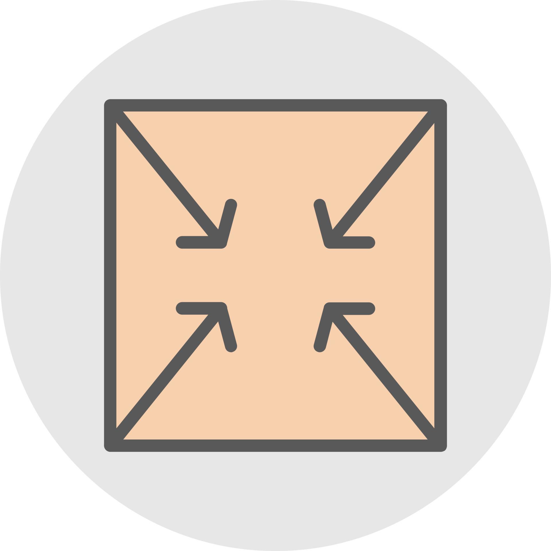 Compress Arrows Alt Vector Icon Design Stock Free