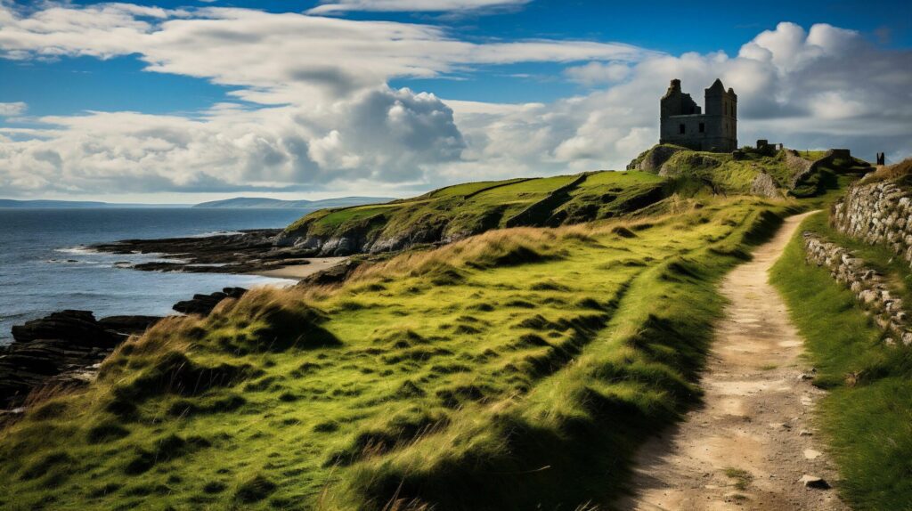 A view of irish landscape Free Photo