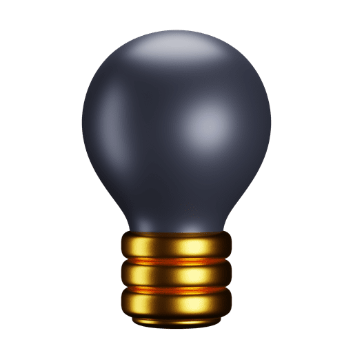 Bulb 3D illustration