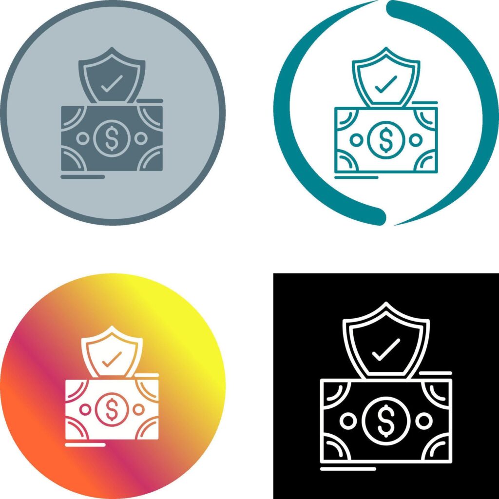 Investment Protection Icon Design Stock Free