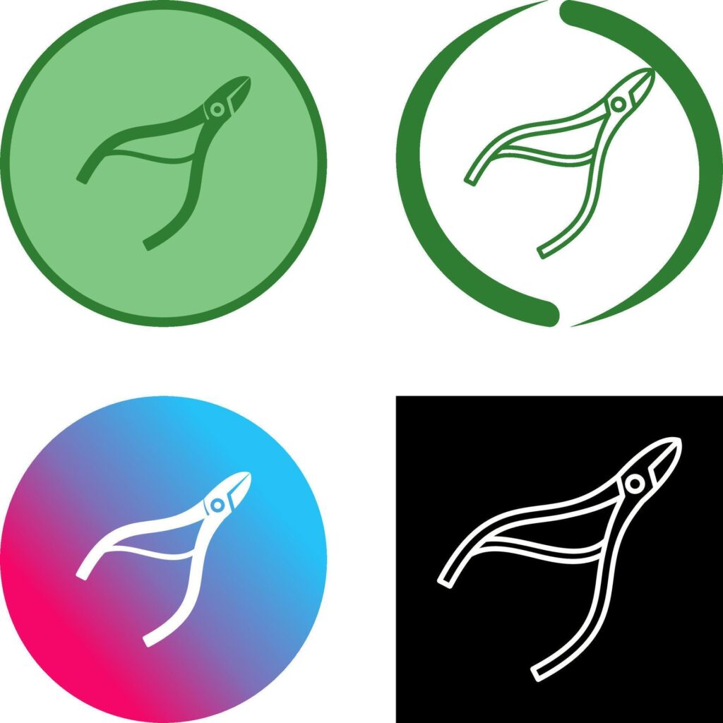 Nippers Icon Design Stock Free