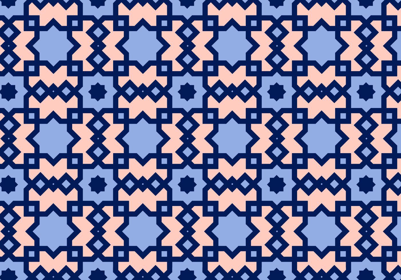 Square Arabic Pattern Vector Free Vector and Free SVG