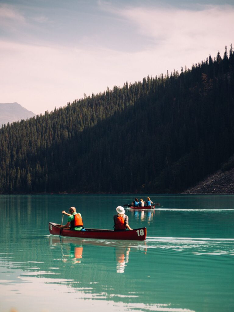 Canoeing into the Wild Stock Free