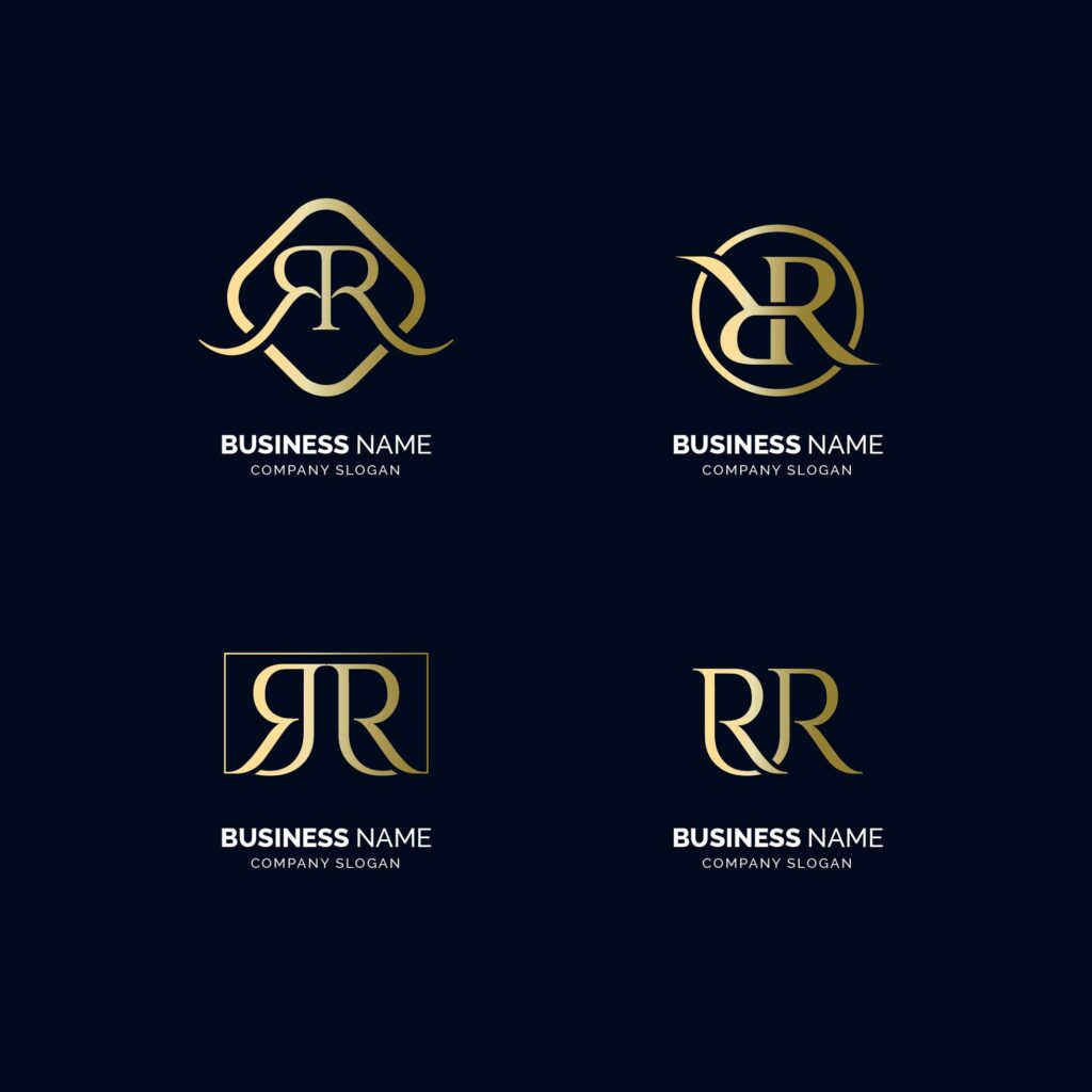 RR Text Logo Stock Free