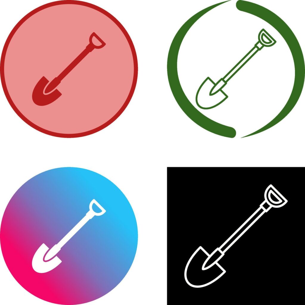 Shovel Icon Design Stock Free