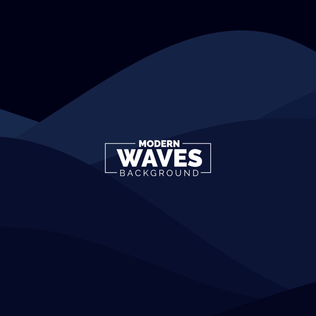 water Wave vector abstract background flat design style Free Vector