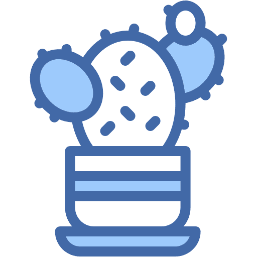 Cactus, indoor, plants icon