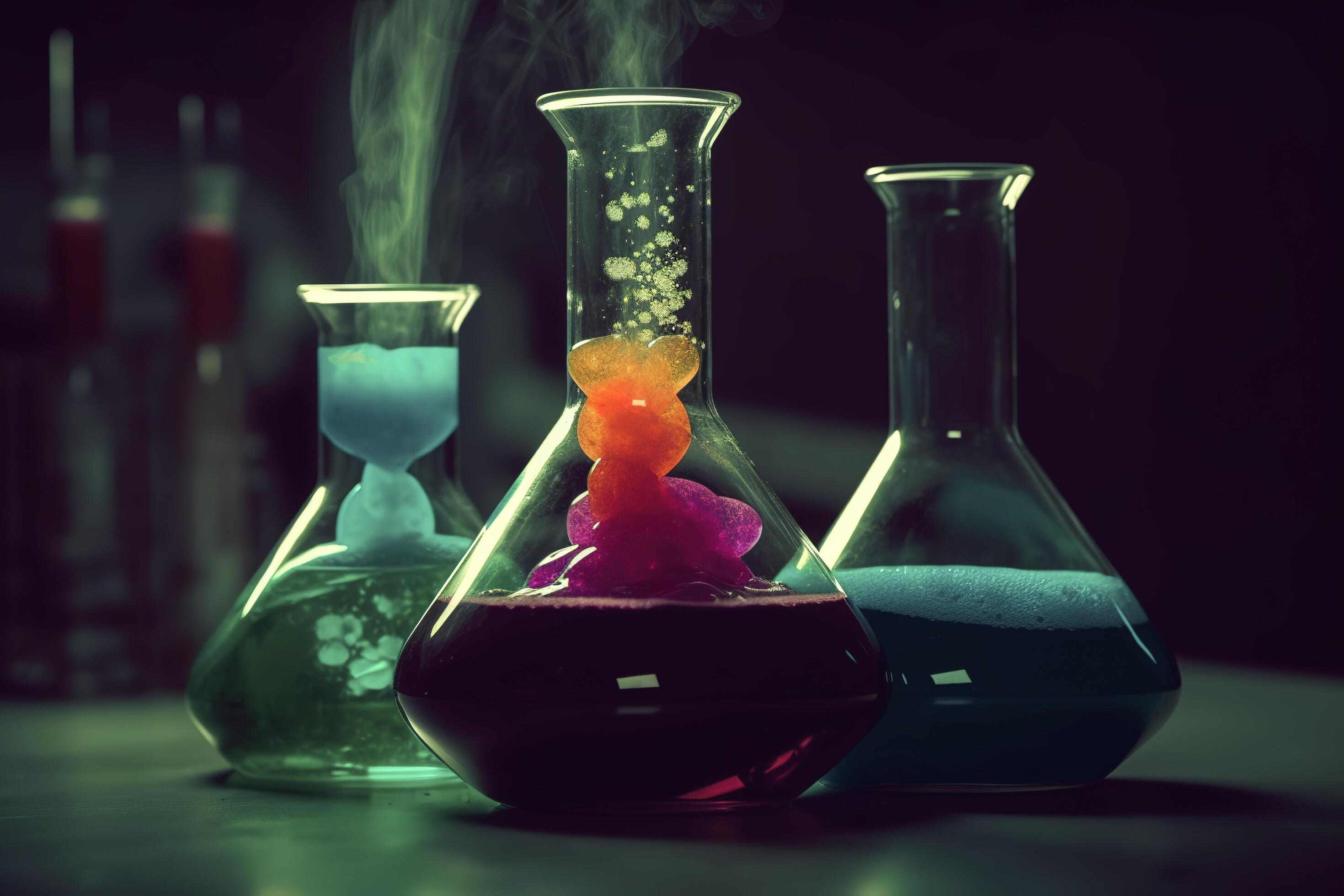 Art of Chemistry of laboratory chemical , Stock Free