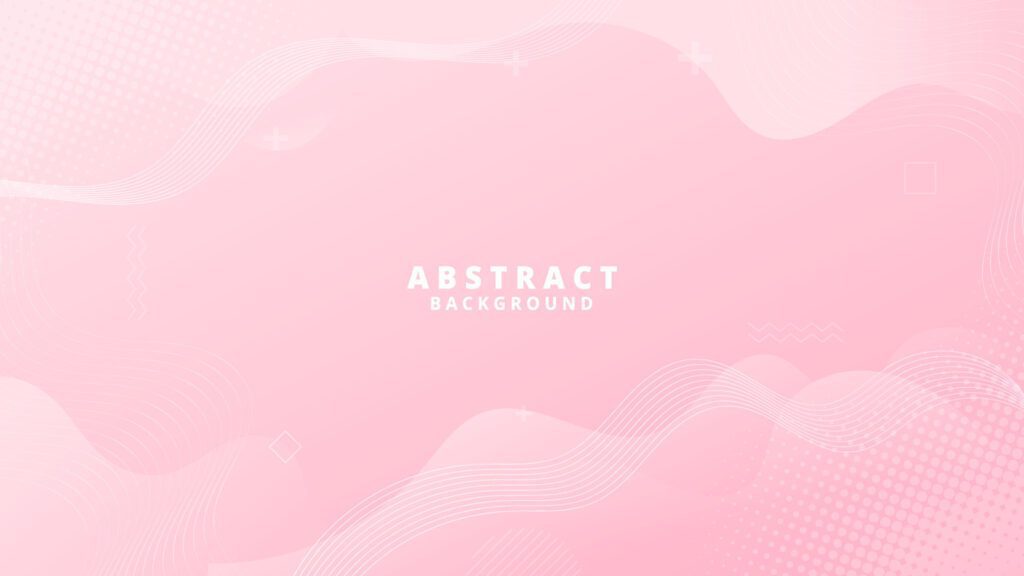 Abstract Pink Fluid Wave Background Free Vector