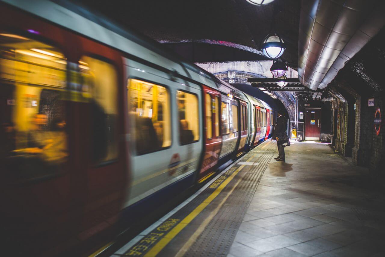 Underground Subway Train Station Stock Free