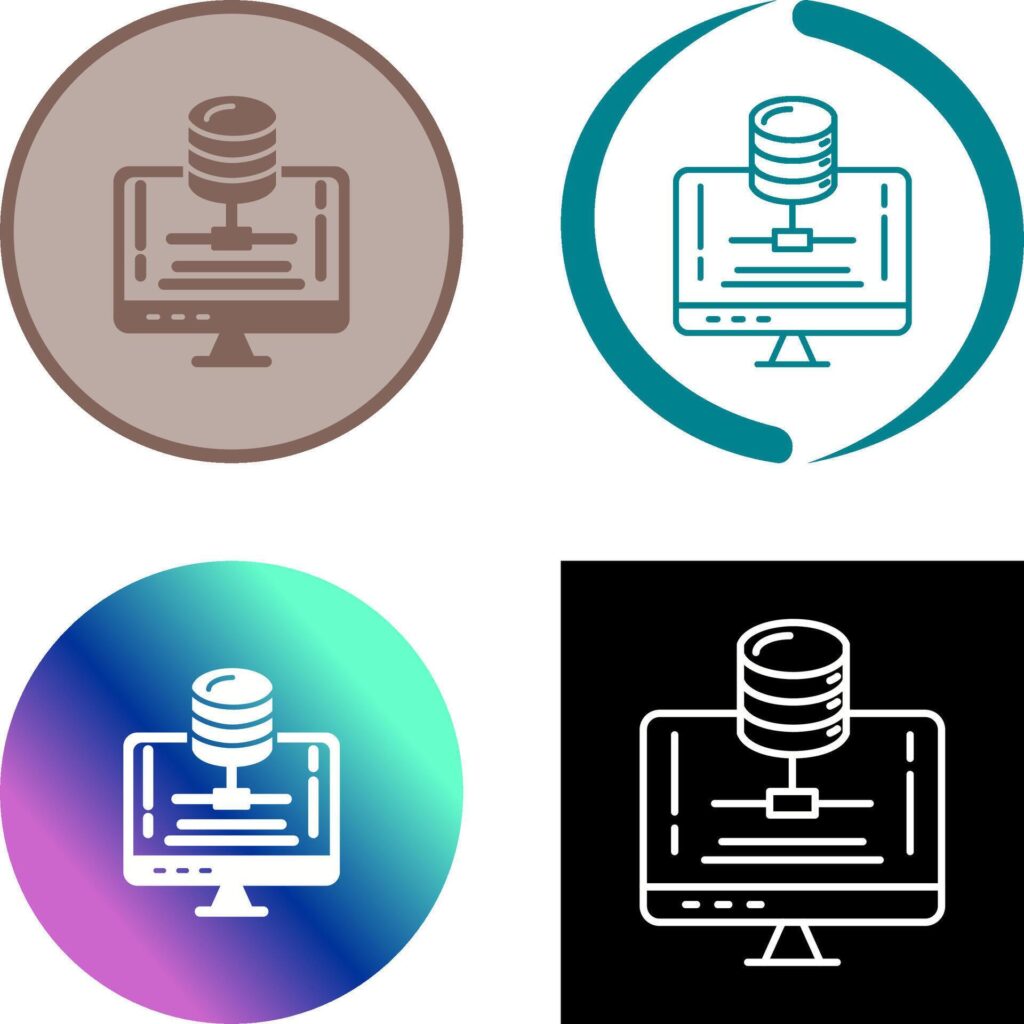 Server Icon Design Stock Free