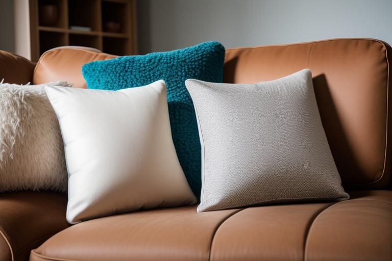 
									Cushions and feathers by by @ai_generated