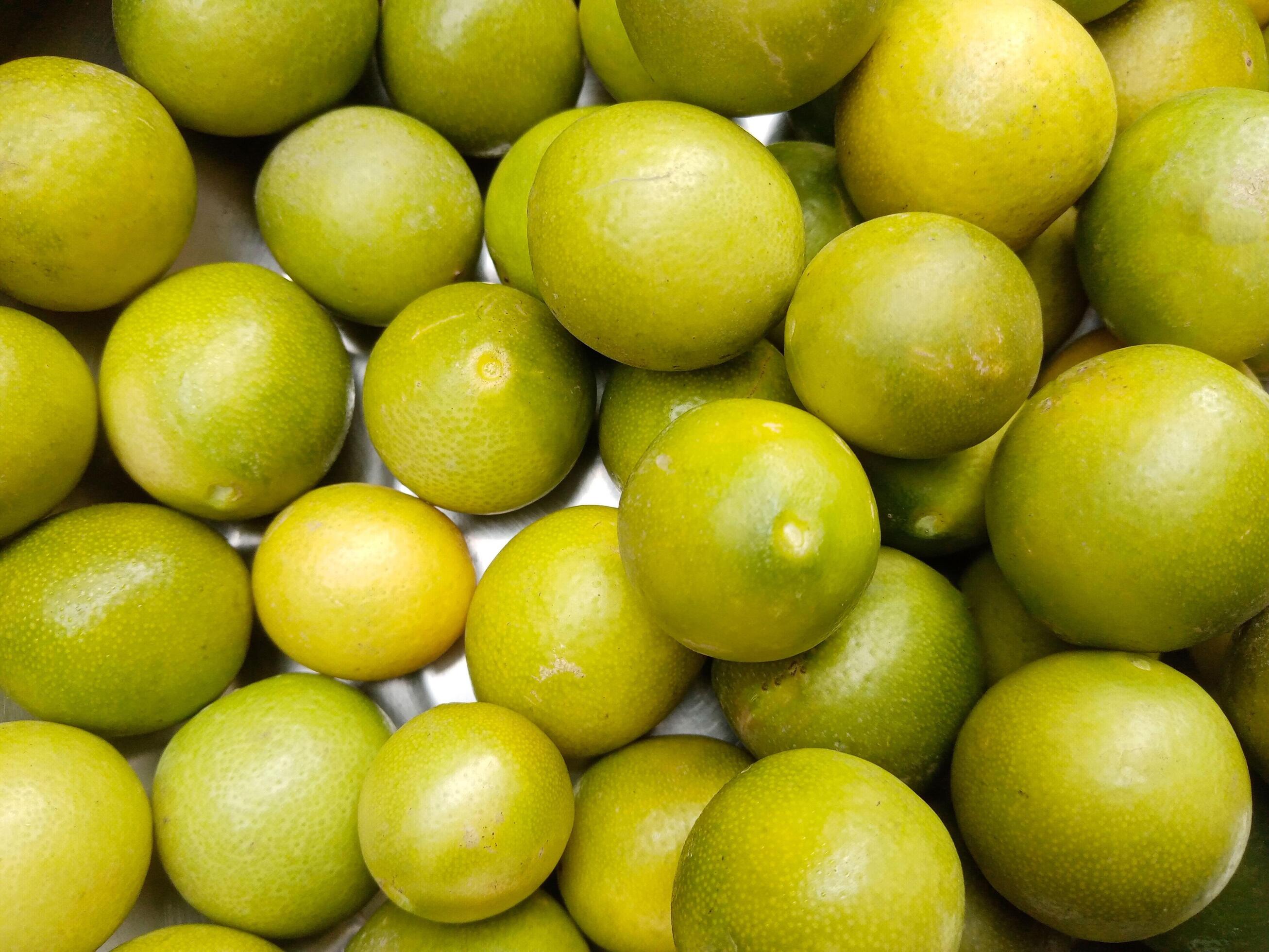 Lemons Close-up Background Or Texture. Stock Free