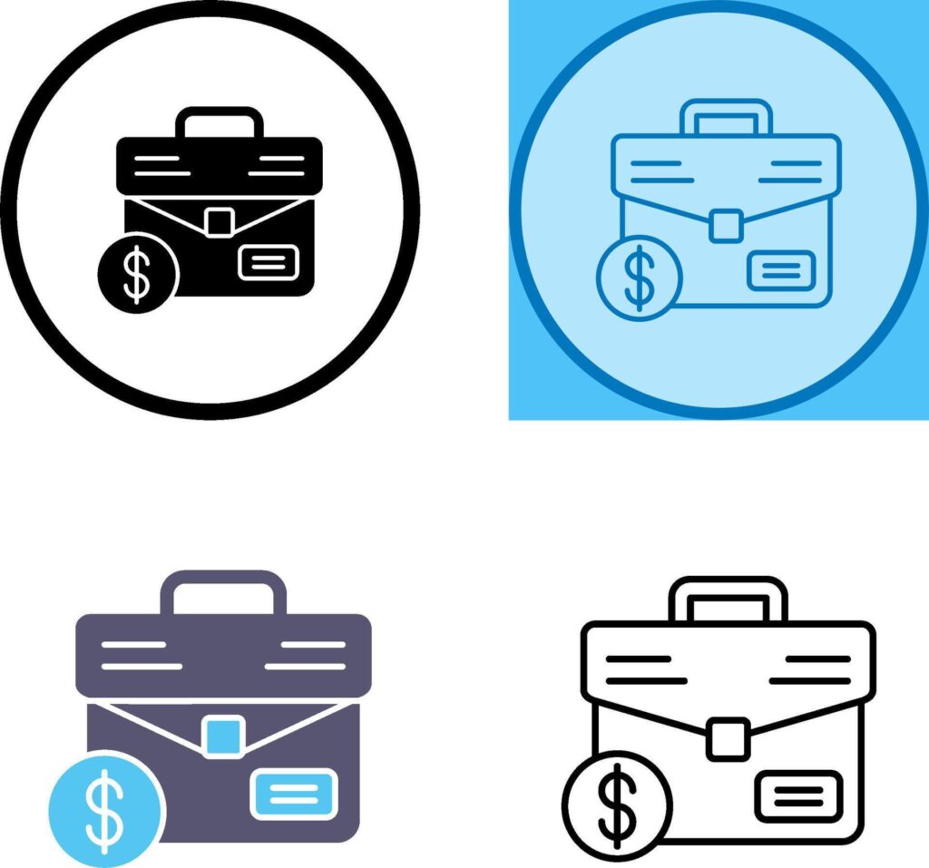 Suitcase Icon Design Stock Free