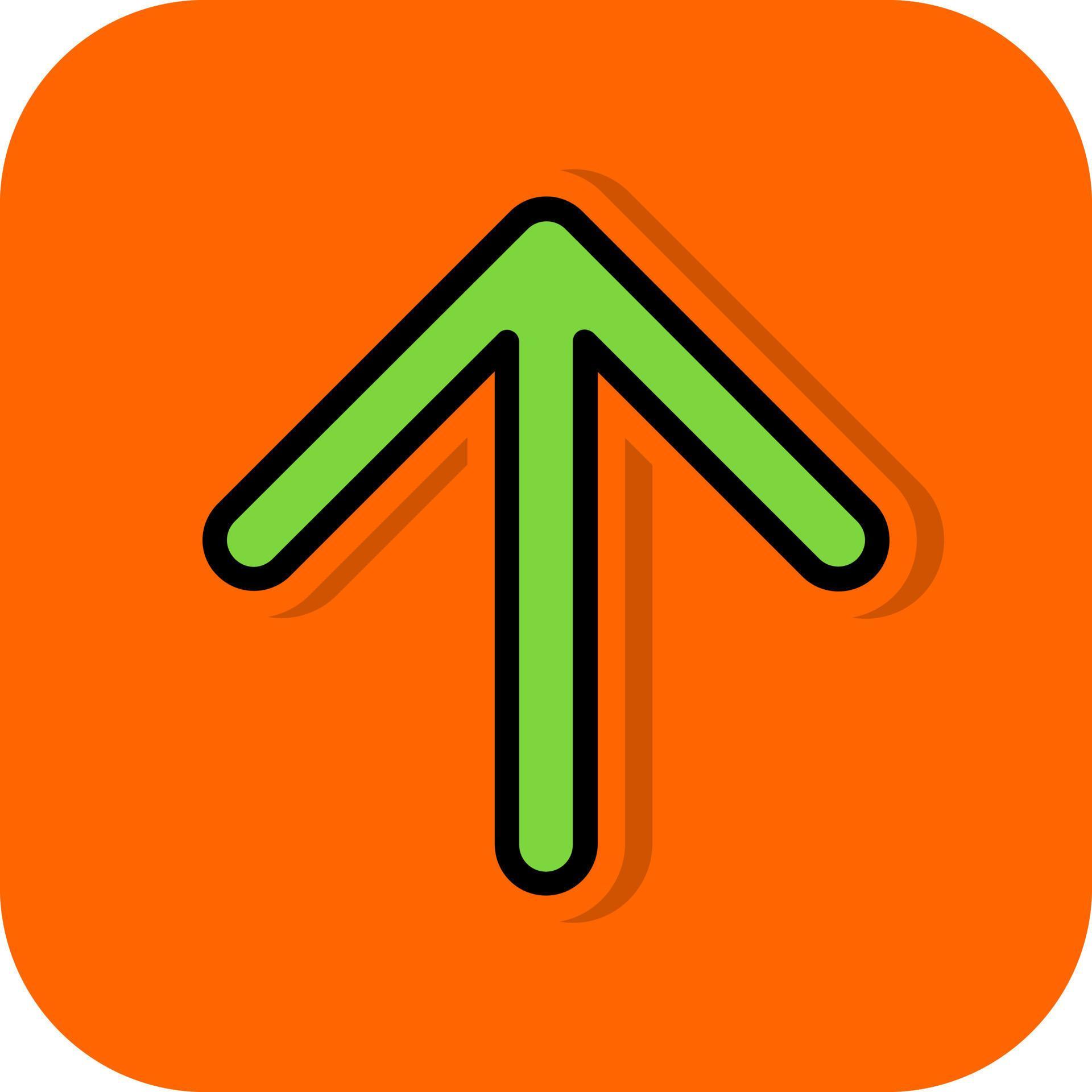 Arrow Up Vector Icon Design Stock Free