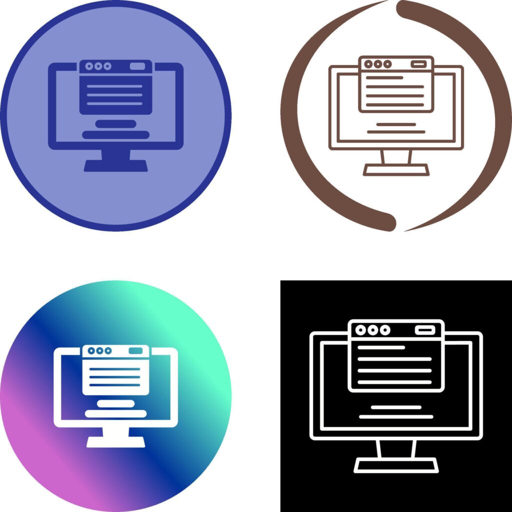 Web Icon Design Stock Free