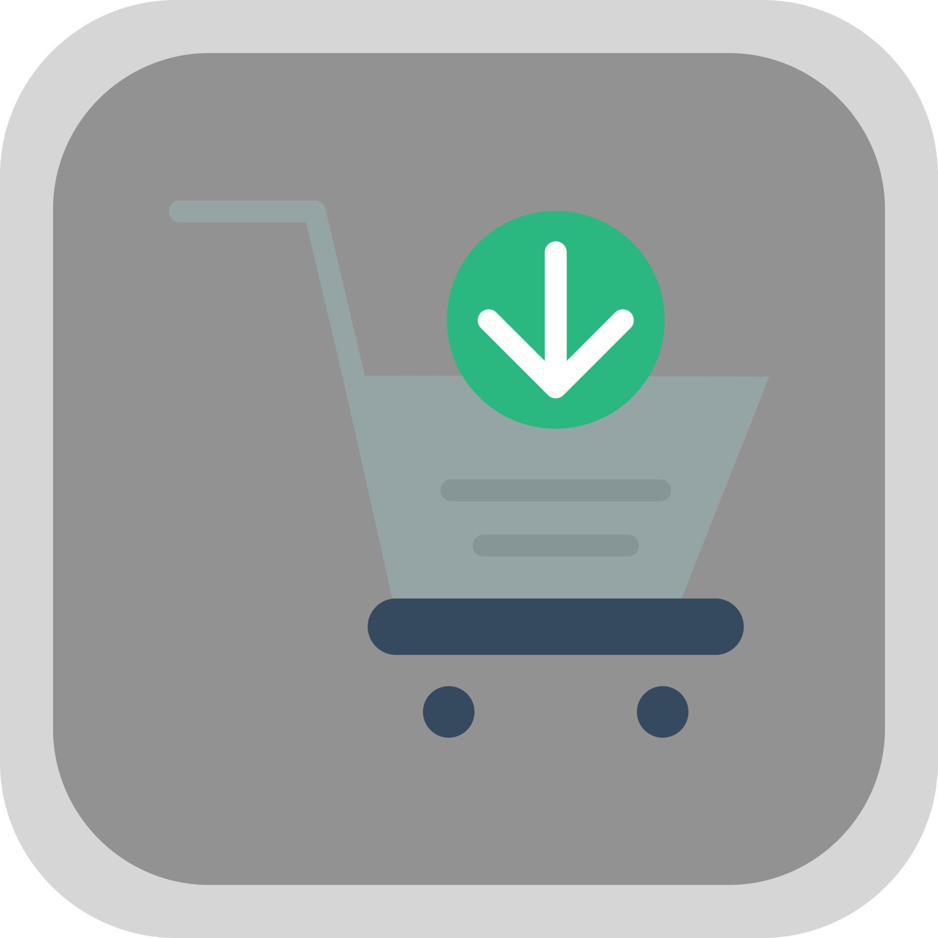 Cart Arrow Down Vector Icon Design Stock Free