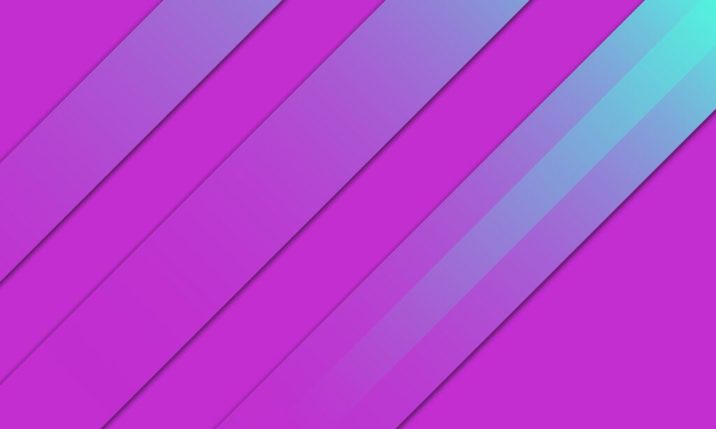 Abstract purple and blue gradient stripes background. Free Vector