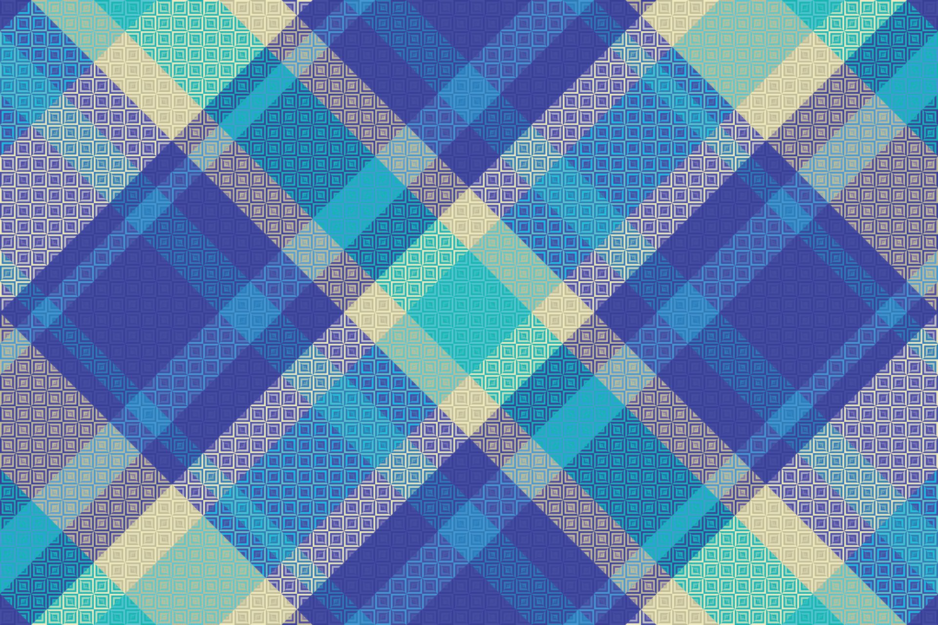 Tartan Plaid With Summer Color Pattern. Free Vector