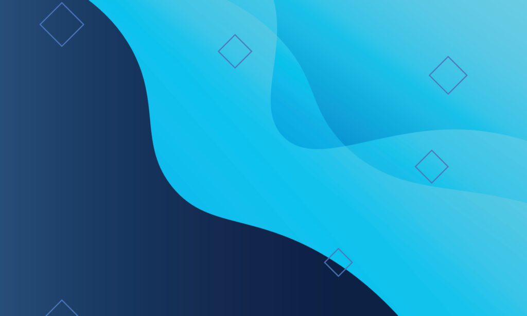 Abstract blue gradient wave background. Free Vector