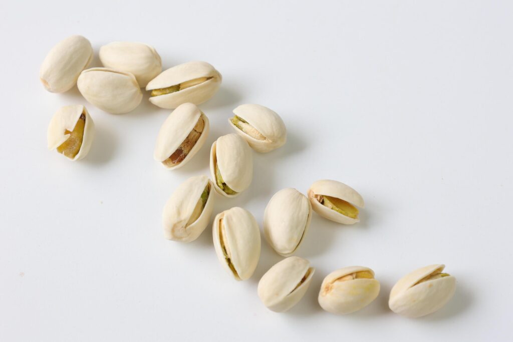 Pistachio nut isolated on white background Stock Free