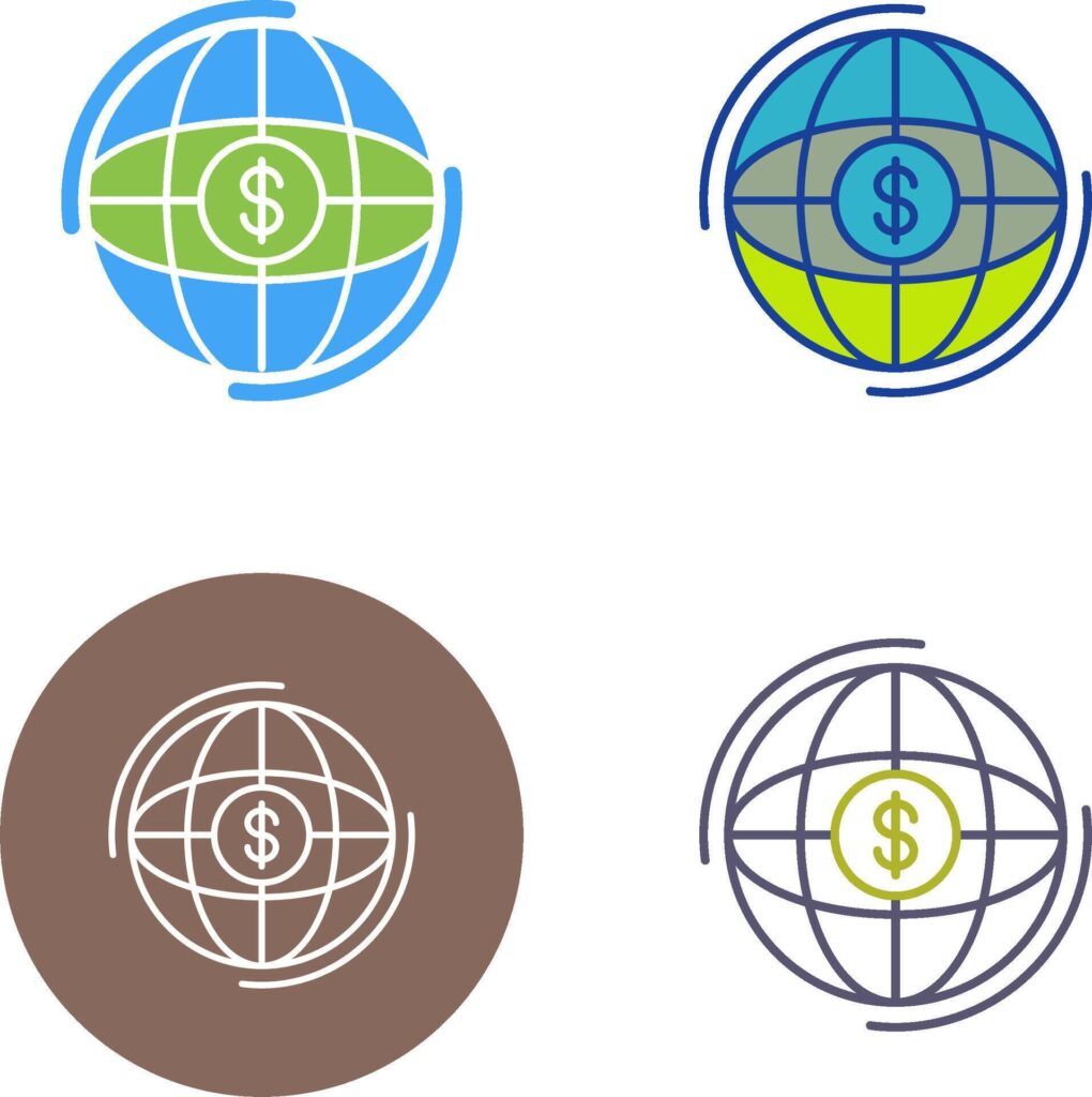 Globe Icon Design Stock Free