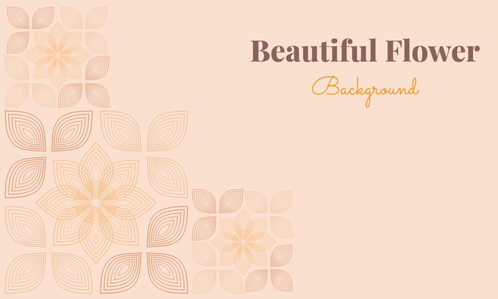 beautiful flower petals background Free Vector