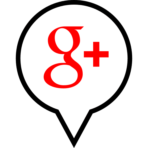 Google, plus, pin icon