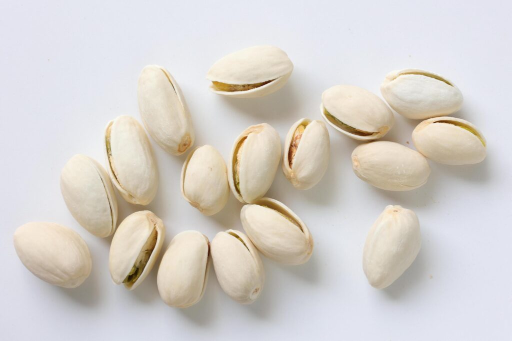 Pistachio nut isolated on white background Stock Free