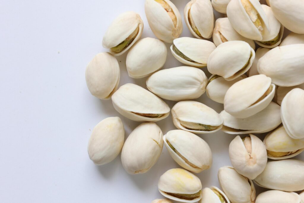 Pistachio nut isolated on white background Stock Free