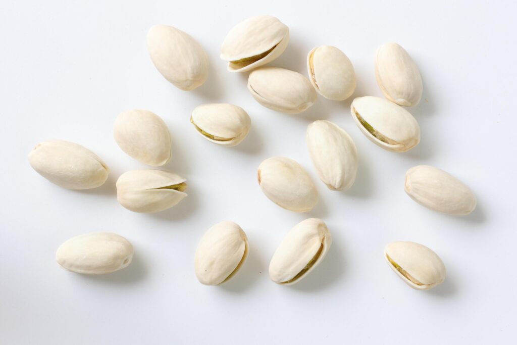 Pistachio nut isolated on white background Stock Free