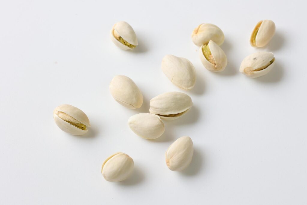 Pistachio nut isolated on white background Stock Free