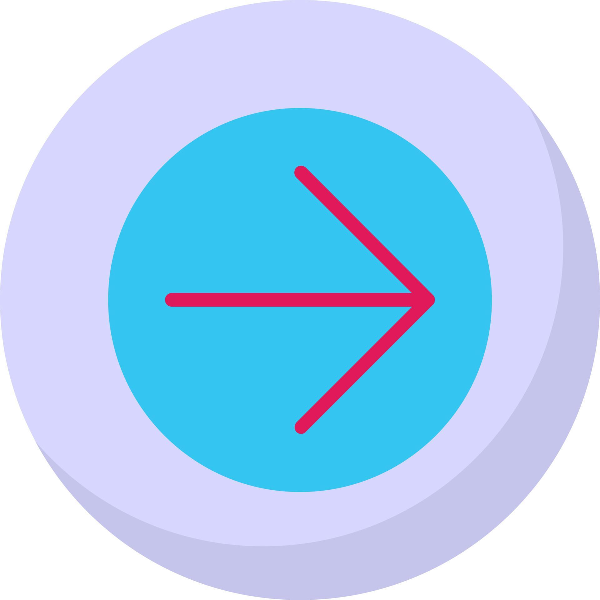 Arrow Circle Right Vector Icon Design Stock Free