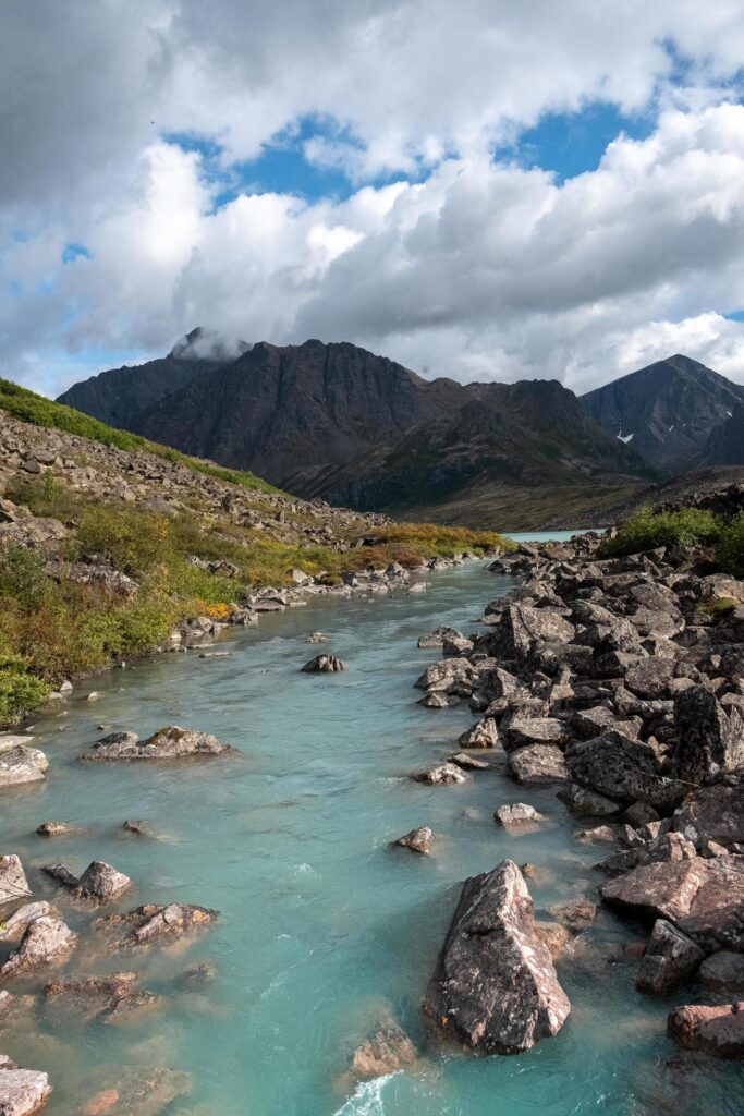 River in Alaska Stock Free