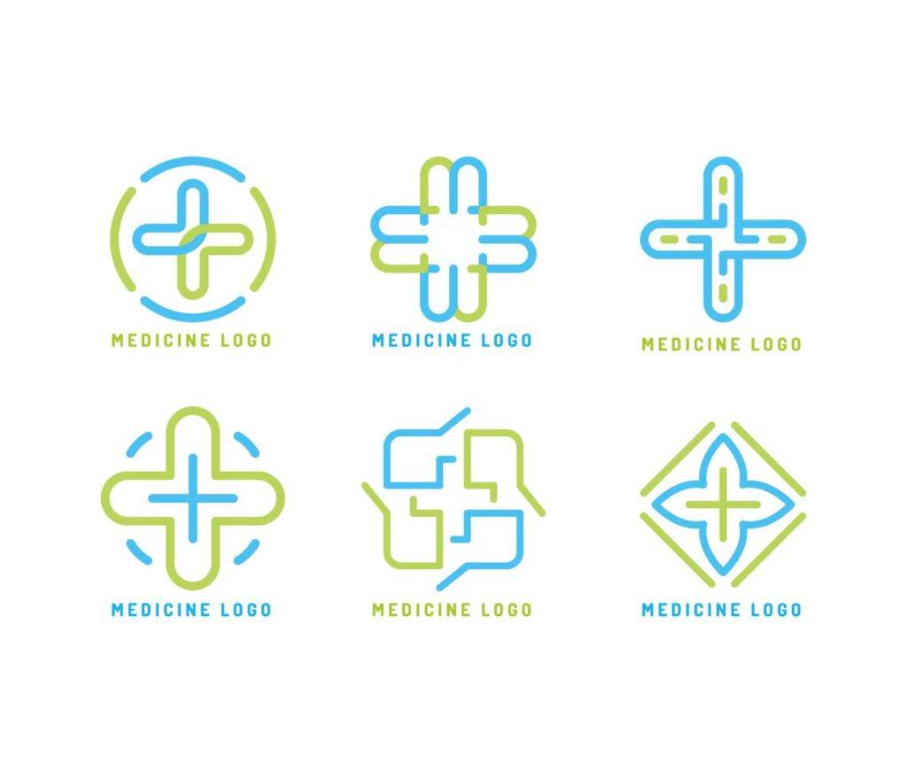 Iconic Healing Logos Vectors Stock Free and Free SVG